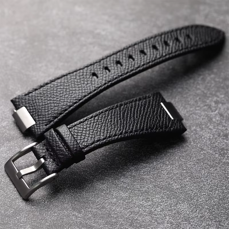 Bracelet en cuir à dégagement rapide pour homme