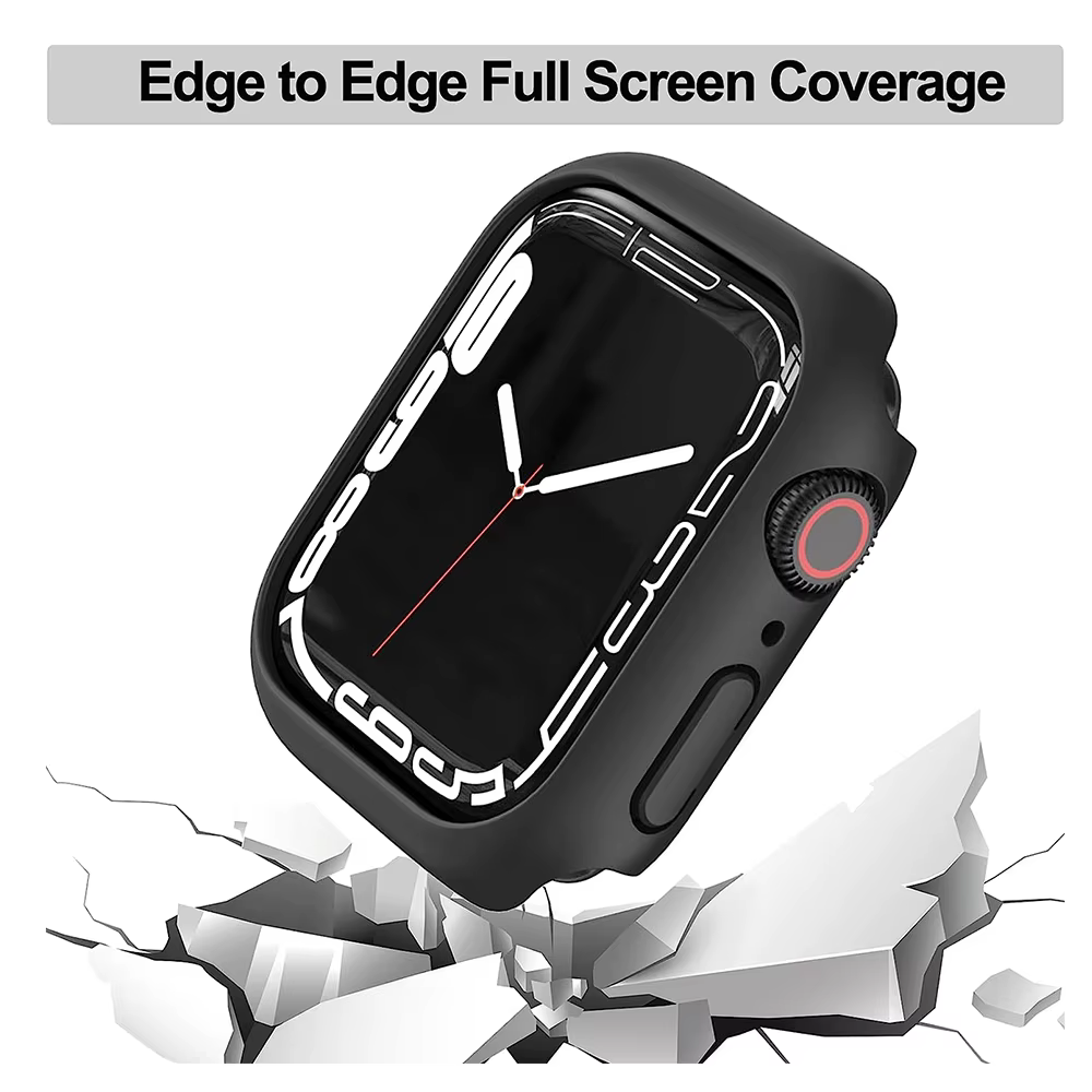 Verre trempé + étui pour Apple Watch Ultra 3 2 49 45 41 40 44 42 46mm