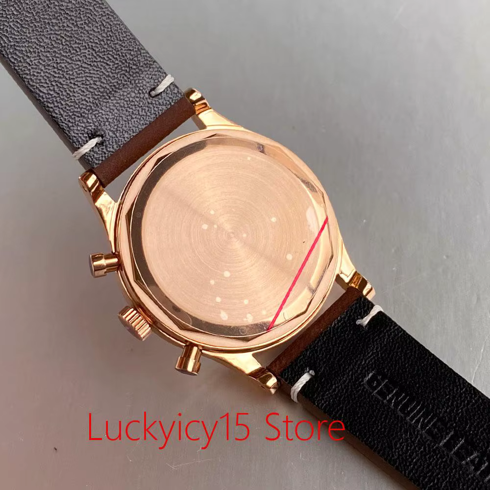 Montre Vintage en or Rose pour hommes
