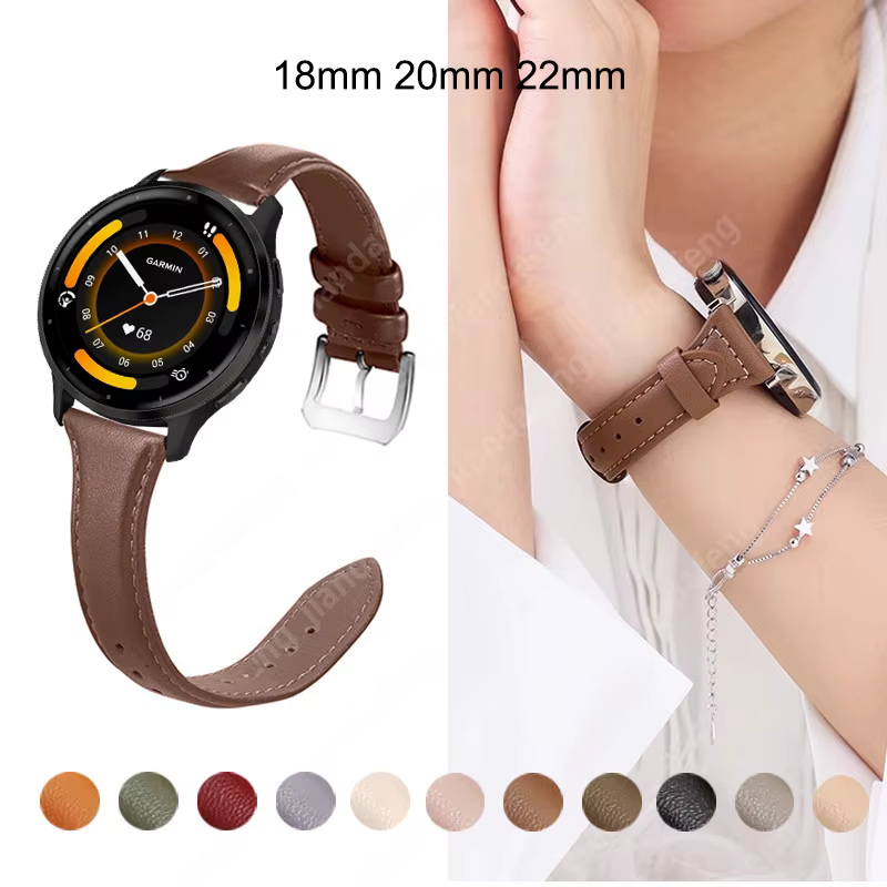 Bracelet de remplacement en cuir pour femme