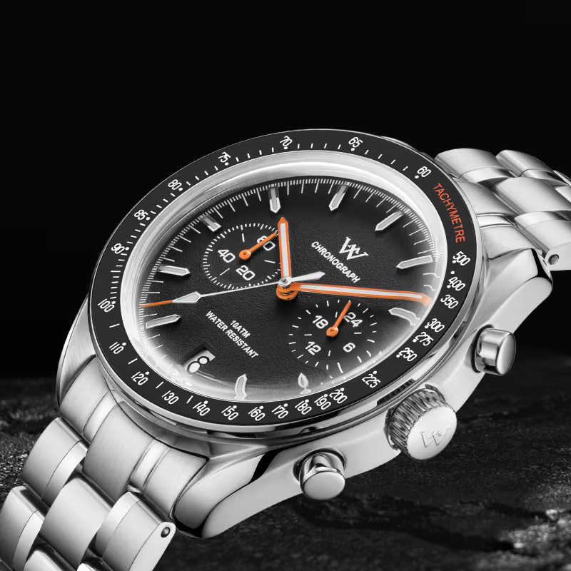 WM montre hommes chronographe