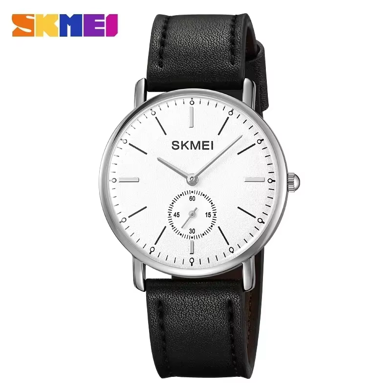 SKMEI 2308 luxe étanche chronographe antichoc sport hommes montres horloge montre à Quartz
