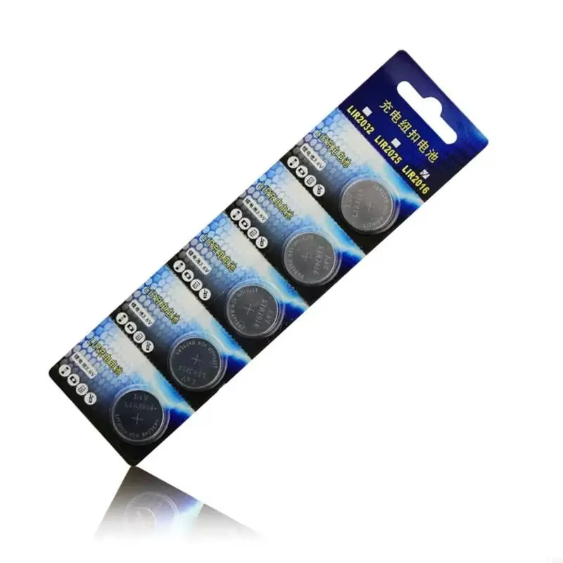 2-100 pièces LIR2016 batterie Rechargeable 3.6V 20mAH