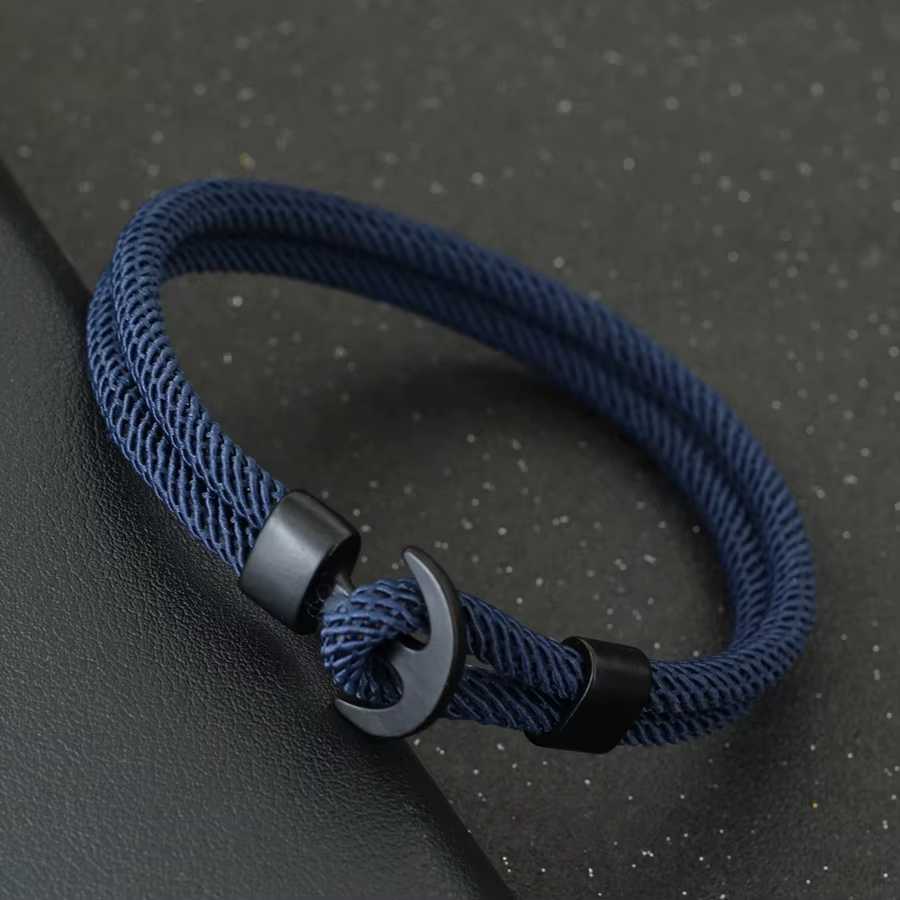Bracelet en ULnoire pour homme, injecteur nautique, cadeau d'alpinisme, petit ami, mari, accessoires de festival, roman