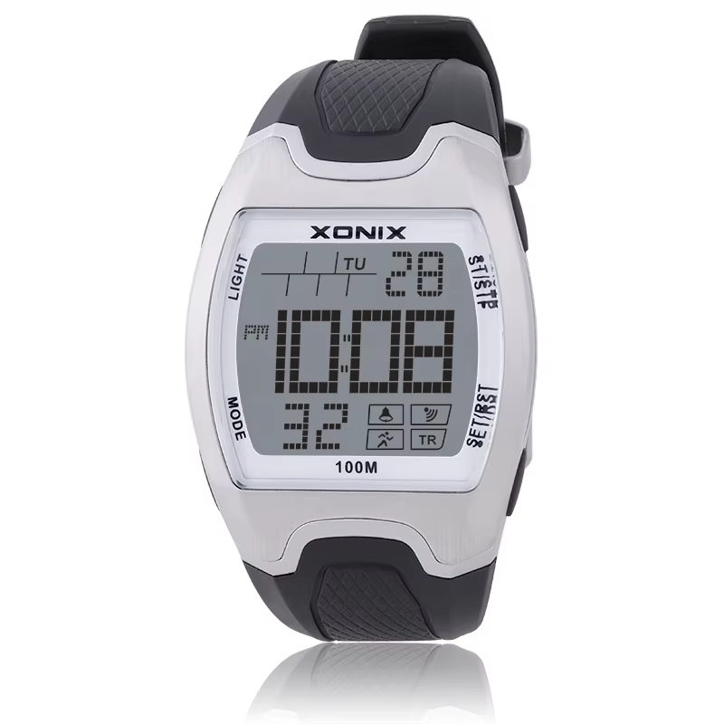 XONIX nouvelle montre numérique chaude multi-fonction course tour Segment synchronisation étanche 100m natation plongée étudiant électronique CL