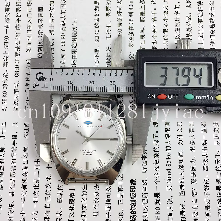 Shijiazhuang-Montre mécanique manuelle tout acier