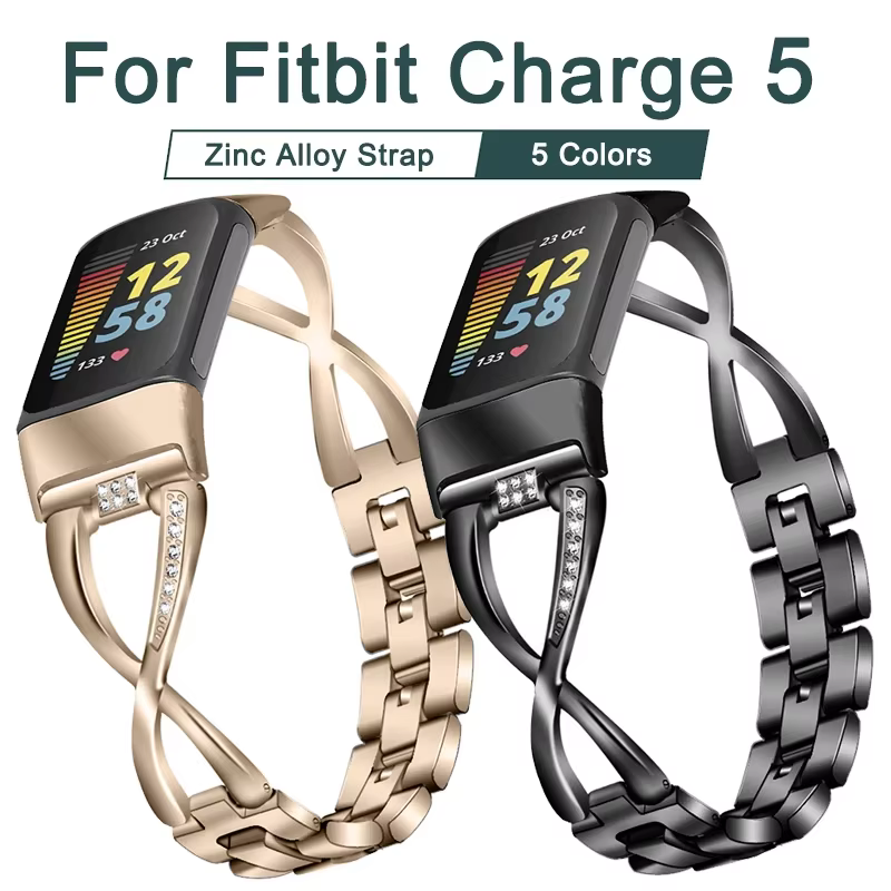 Bracelet de montre à la mode pour Fitbit Charge 5