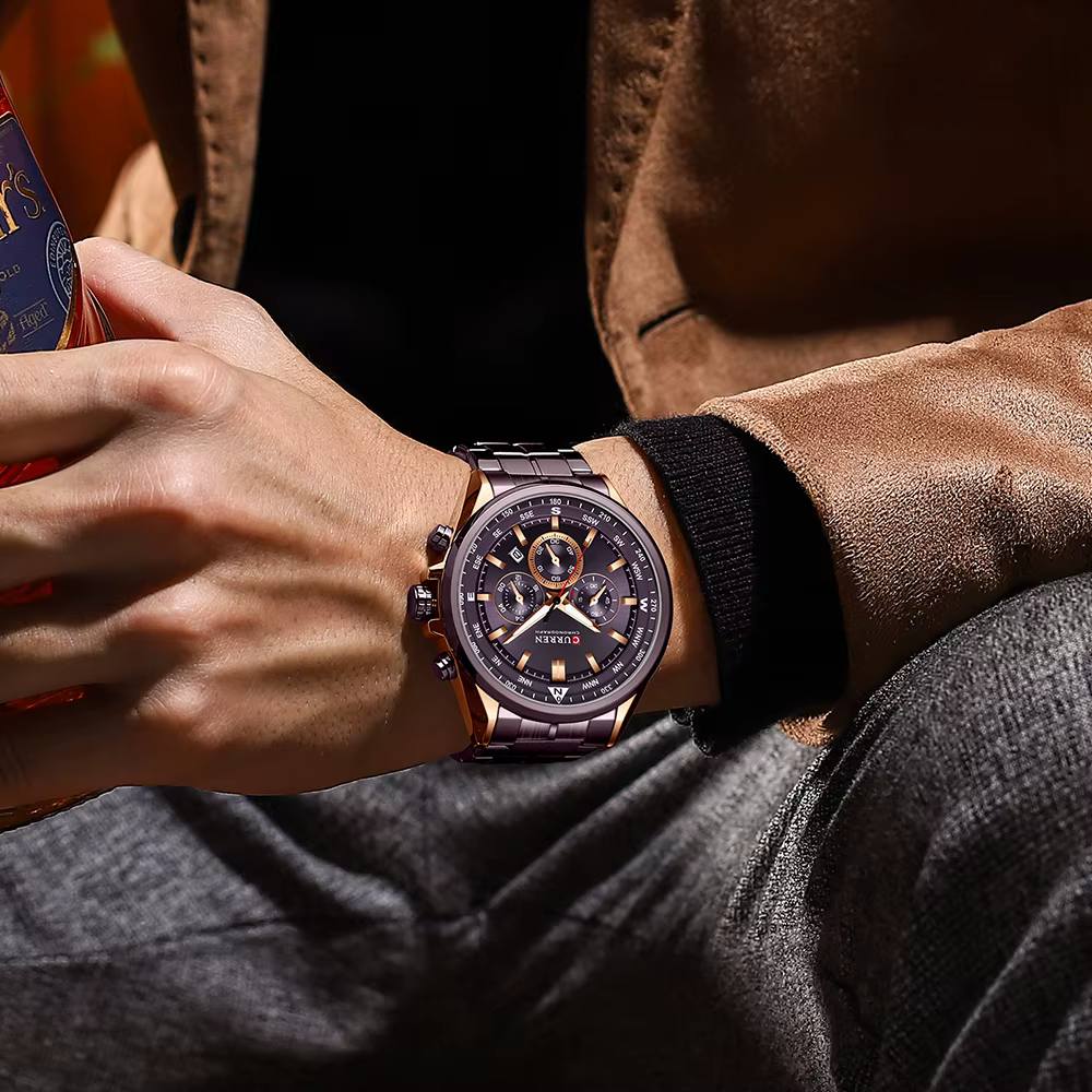 Montre à quartz pour homme CURREN 8399