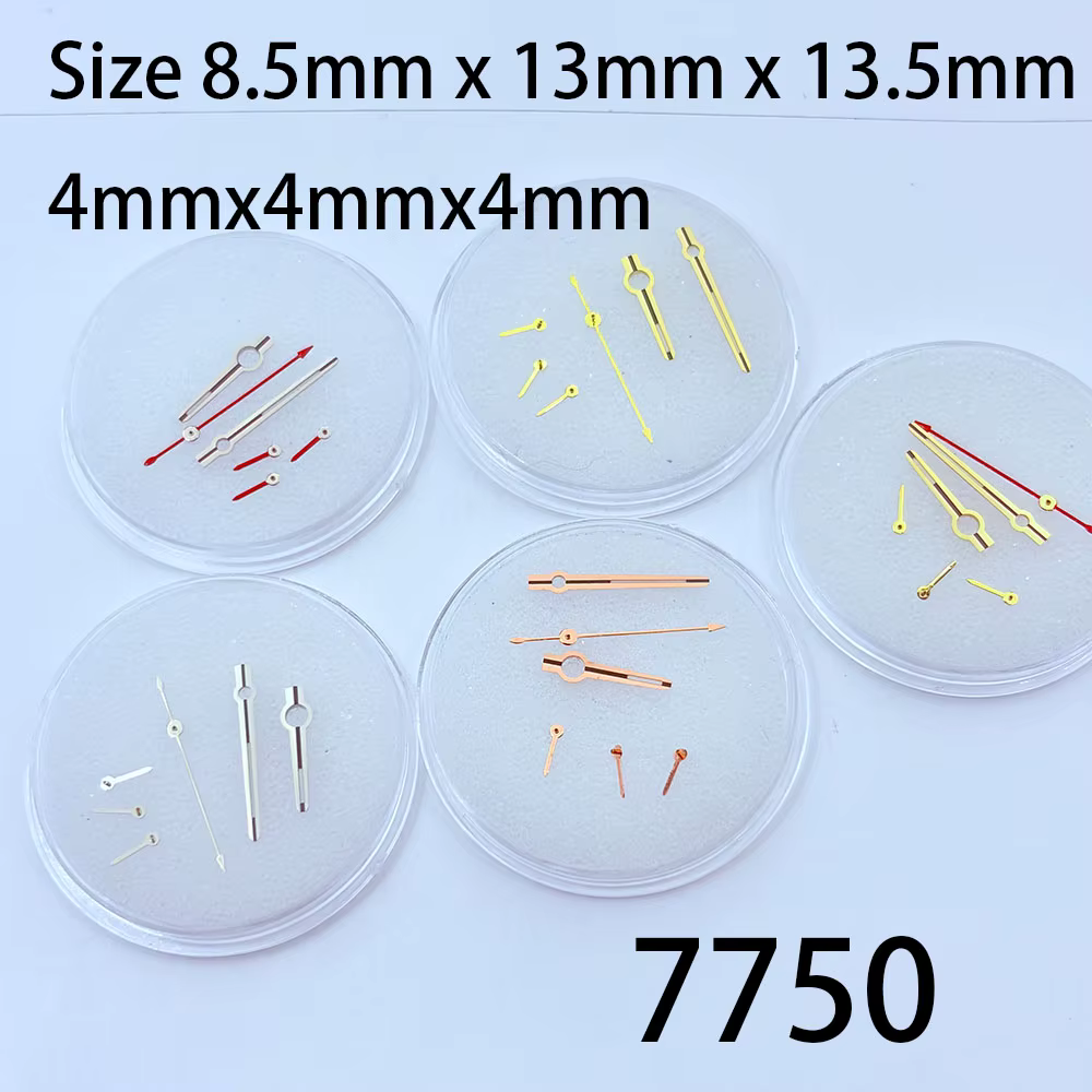 Mouvement 7750 compatible avec les montres RL1X dotées d'aiguilles des heures, des minutes et des secondes 116500 116503 116505 116509
