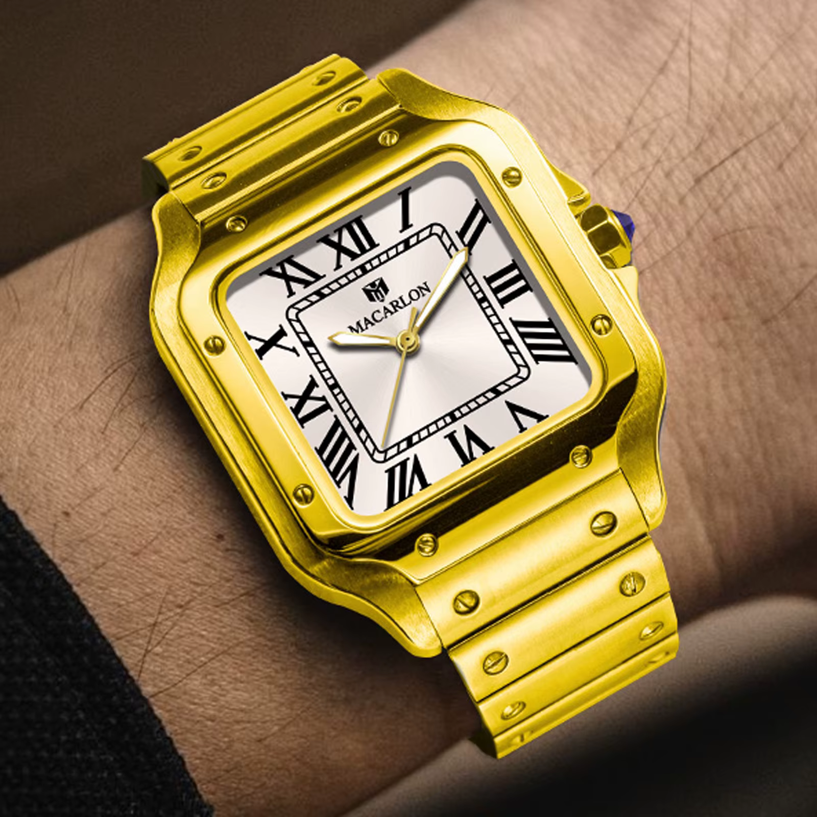 Montre mécanique MACARLON Design China NH35 pour homme