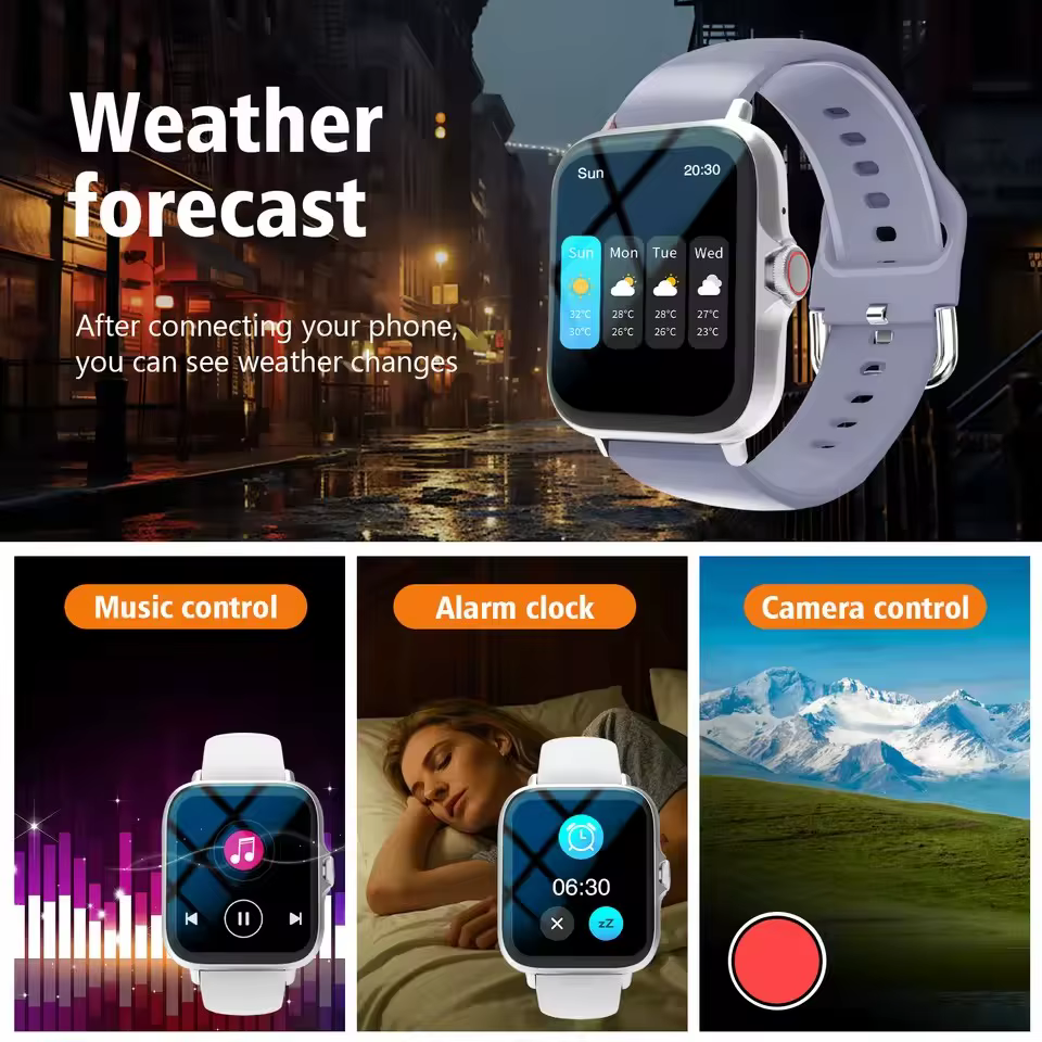 Nouvelle Montre Connectée Bluetooth 2026 avec Appel