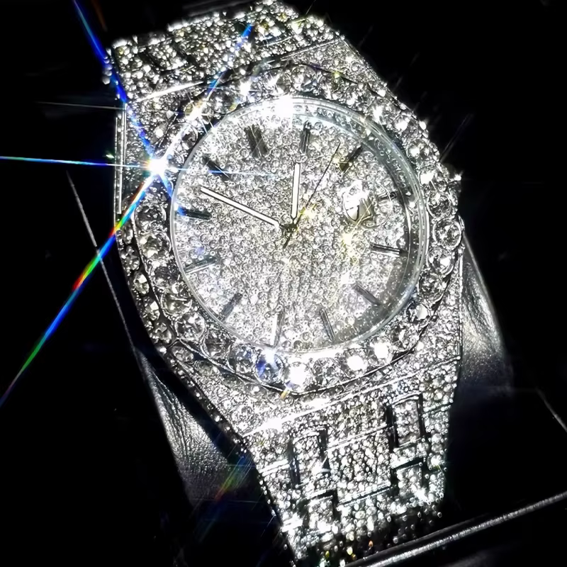 Femmes mode brillant strass montre marque Quartz Bracelet montres Zircon cristal élégant montre-Bracelet horloge ami filles cadeaux
