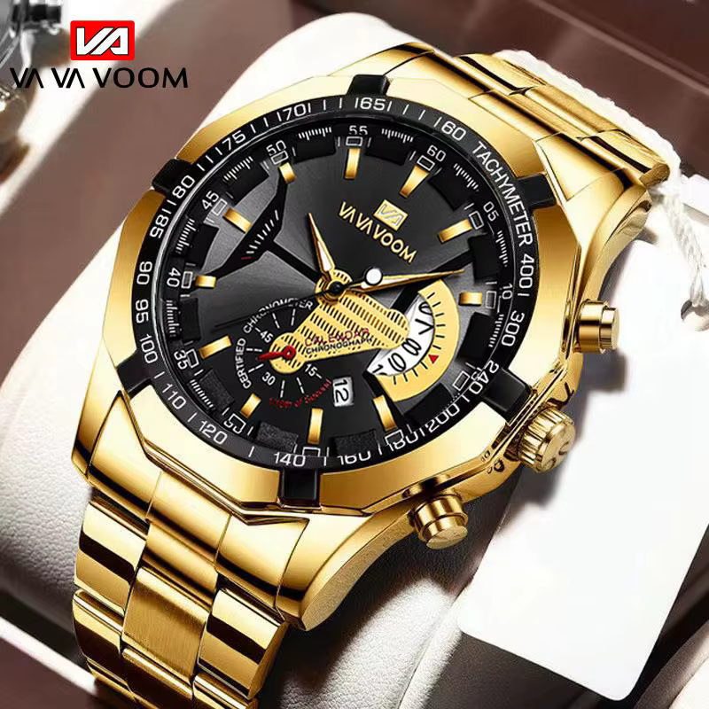 2023 Top marque montre de luxe mode vente or sport décontracté Quartz voyage montre-bracelet étanche hommes horloge Relogio Masculino