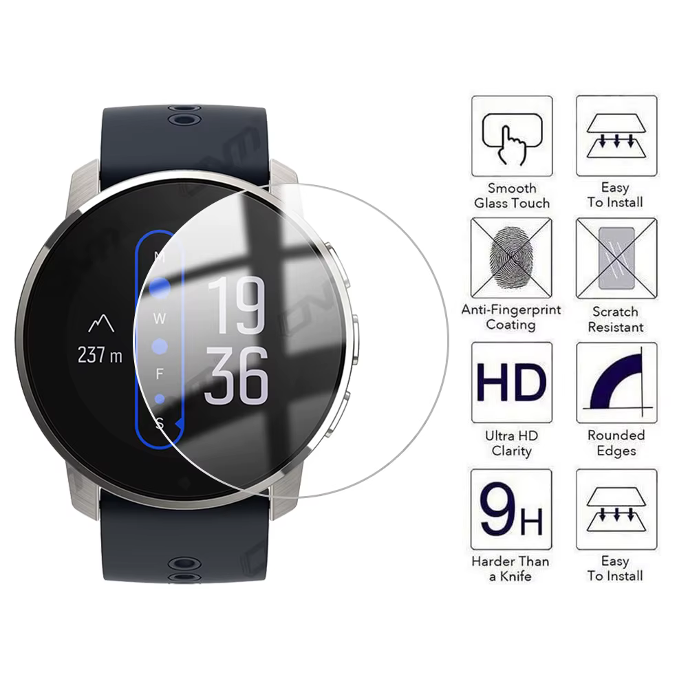 Protecteur d'écran 2.5D pour SUUNTO 9 Peak Pro
