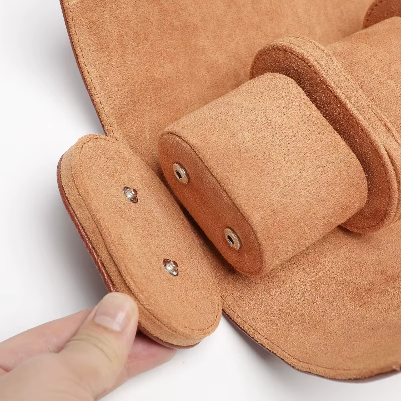 Boîtes de montres en cuir pour hommes