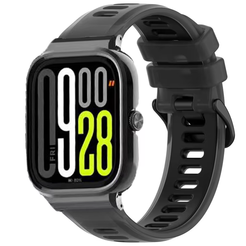 Bracelet en Silicone + cadre métallique pour montre intelligente Redmi 4/5, coque de protection avec étui pour accessoires Redmi Watch 4/5