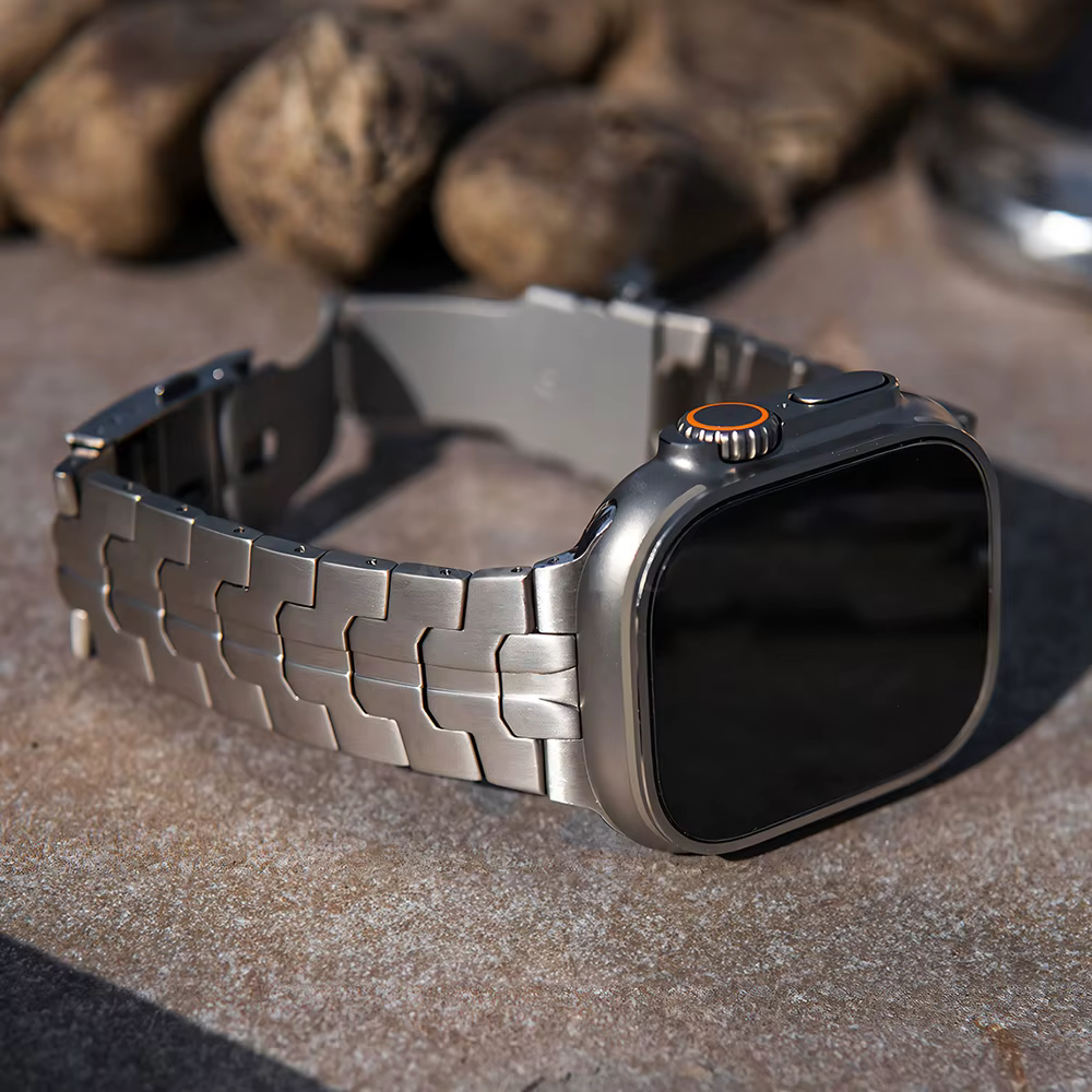 Bracelet en titane pour hommes pour Apple Watch