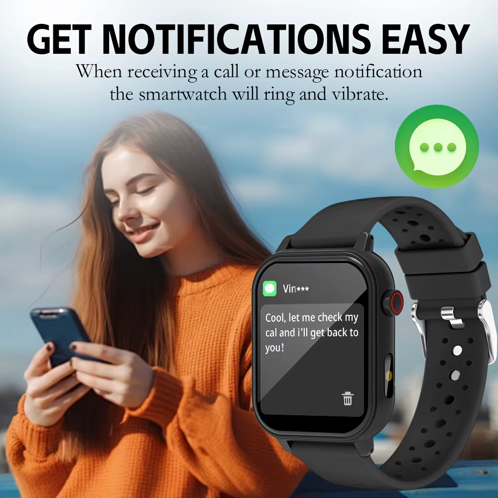 La nouvelle montre connectée intègre des notifications d'appels/SMS