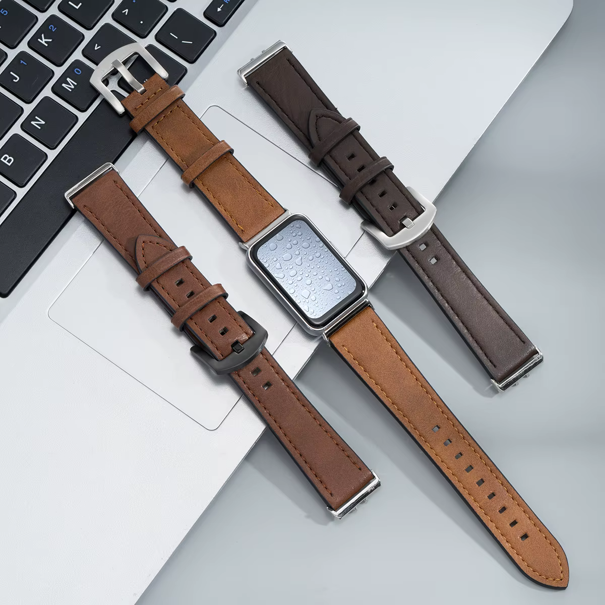 Bracelet en cuir pour Samsung Galaxy Fit 3