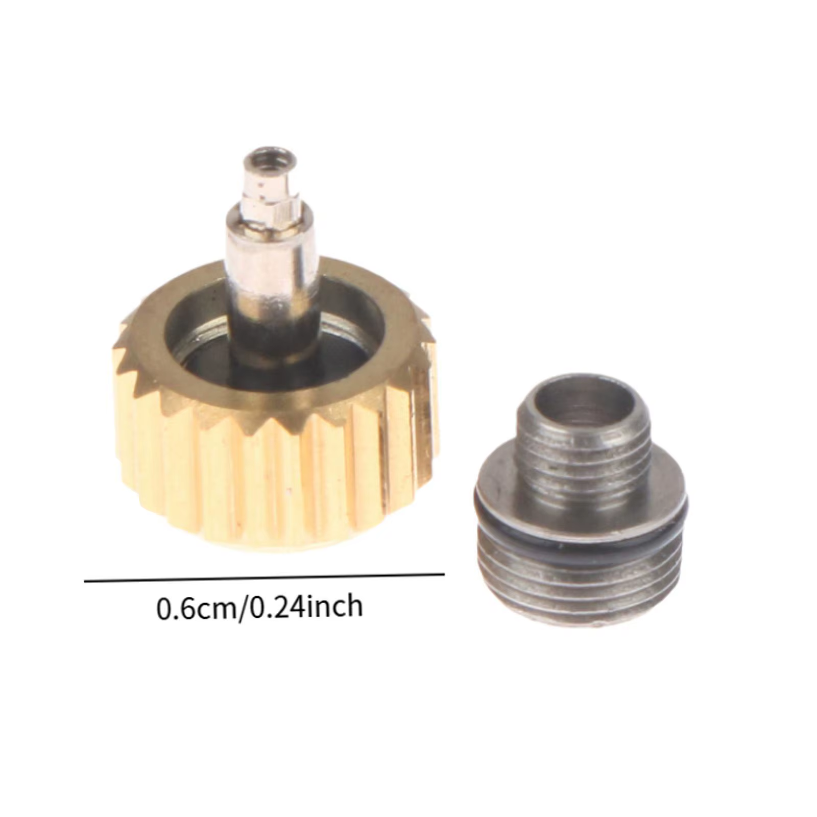 Couronne de montre 6mm pour pièce