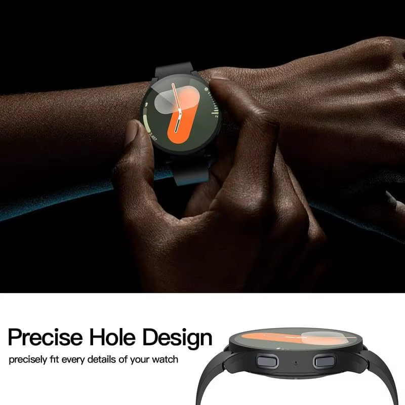 Étui de protection d'écran pour Samsung Galaxy Watch 7 6 5 4 40mm 44mm
