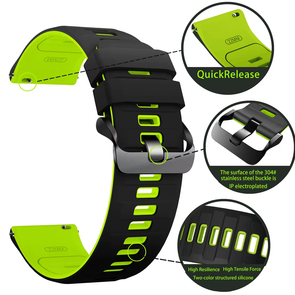 Bracelet de montre intelligente pour Garmin Forerunner 70 170 Music 165 265 255 570