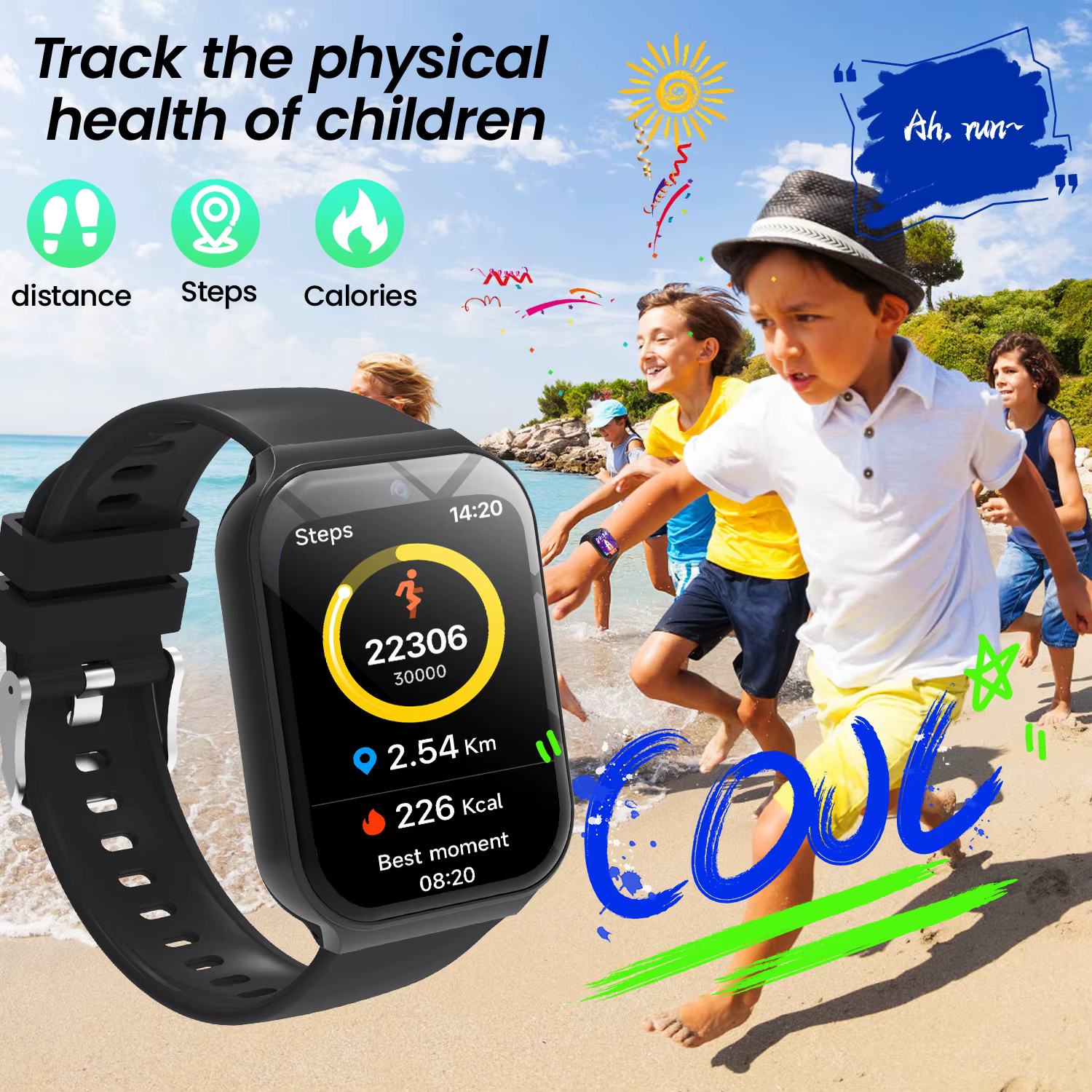 Montre connectée pour enfants