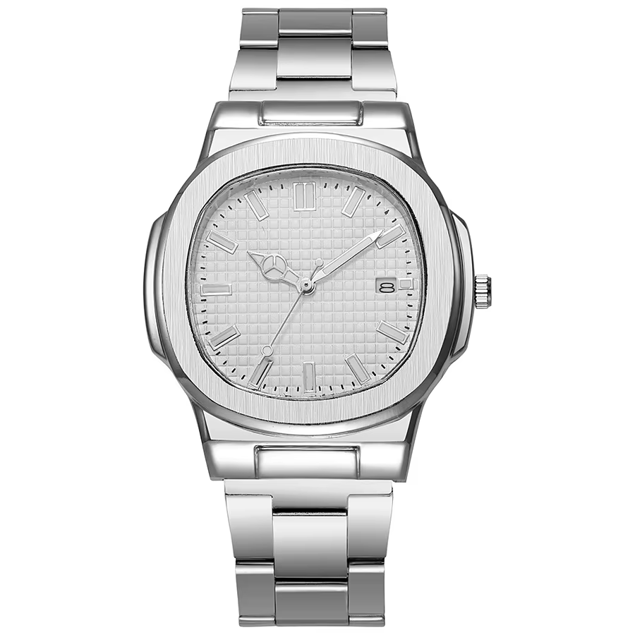 Montres pour hommes, montres carrées tendance pour hommes