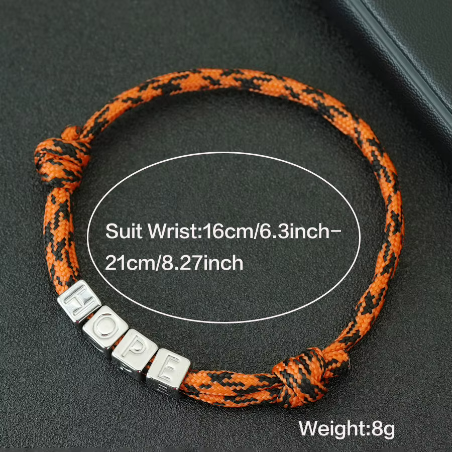 Bracelet en paracorde fait main pour homme