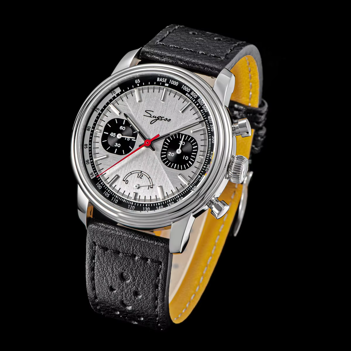 Sugess-Montre-bracelet pilote pour homme
