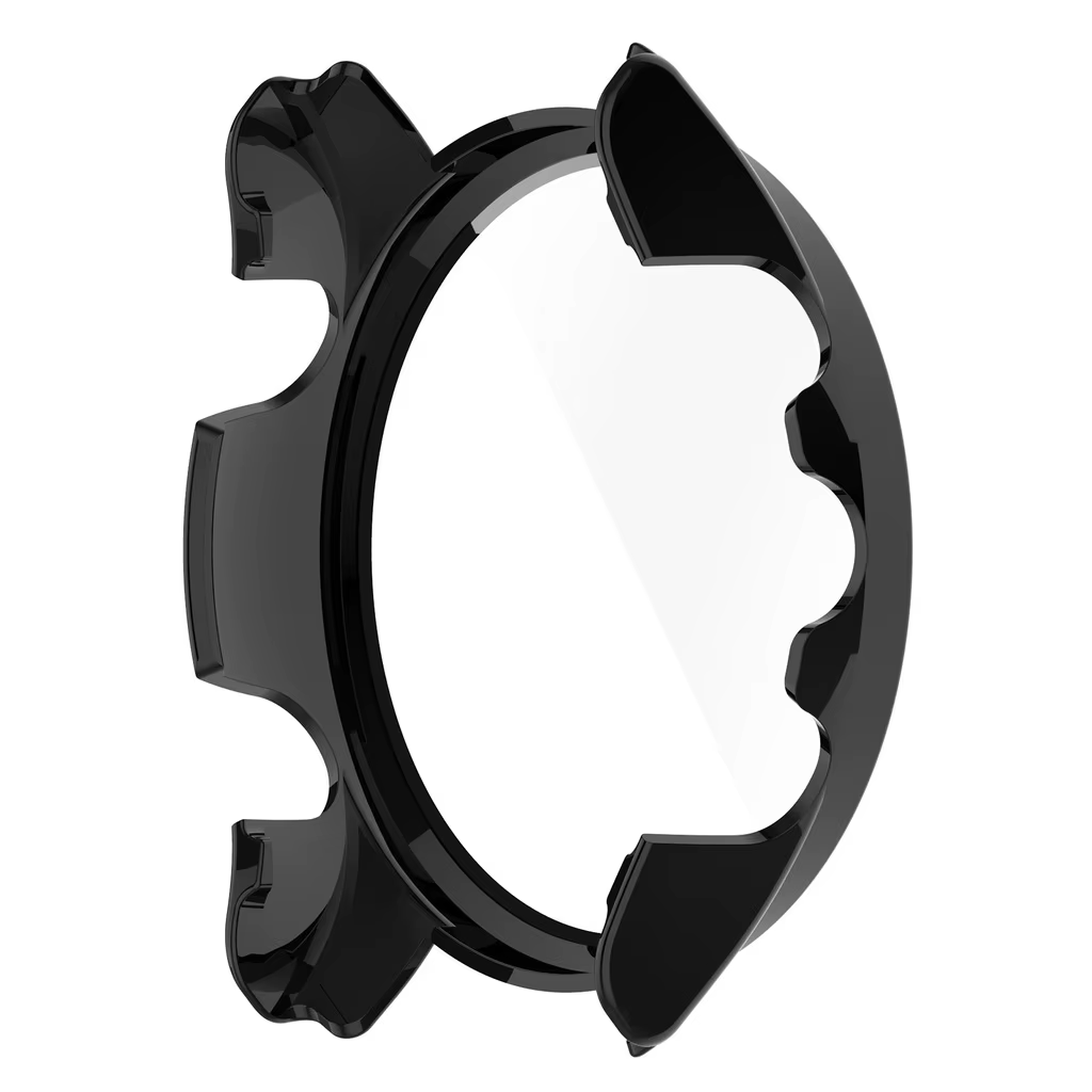 Pour Garmin Forerunner 255 255s 265 265s 165 musique 965 cadre PC dur pare-chocs housse + HD mince verre trempé anti-rayures