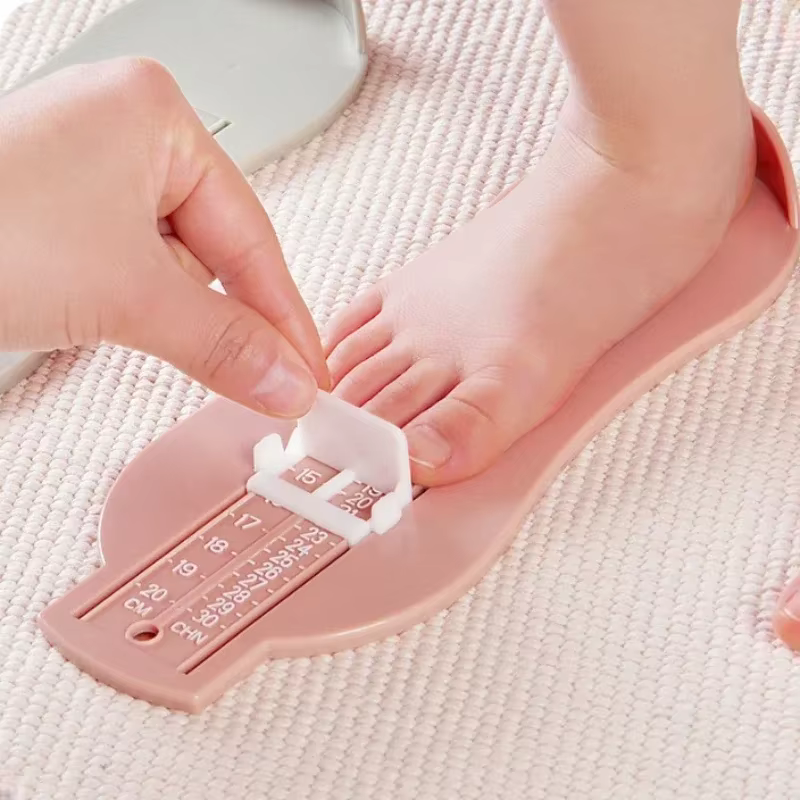 Règle de pied pour bébé, dispositif de mesure de la longueur du pied pour enfants, calculatrice de chaussures pour enfants en bas âge, raccords de chaussures pour nourrissons, outils de jauge