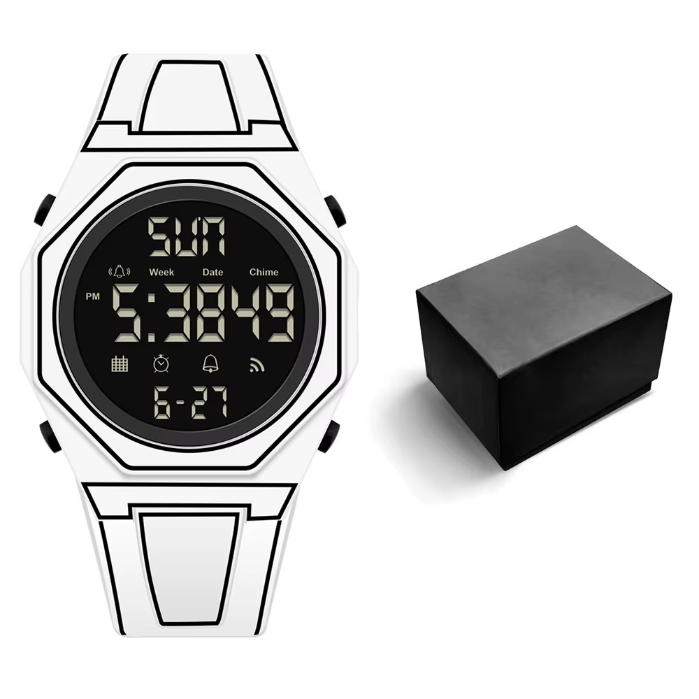 Montre d'athlétisme créative