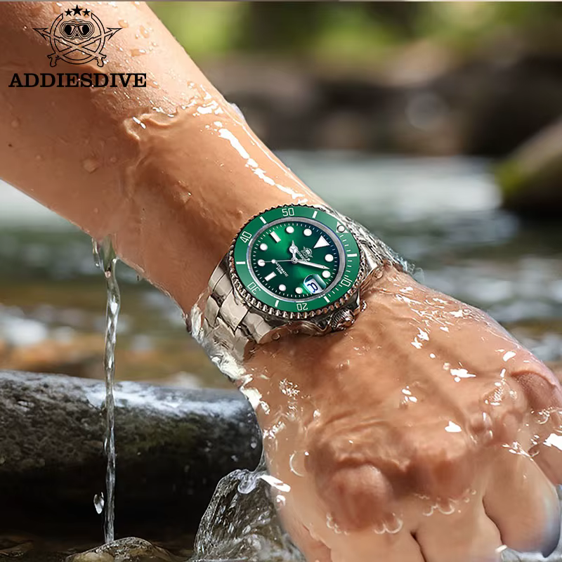 ADDIESDIVE montre automatique de luxe pour hommes 8215