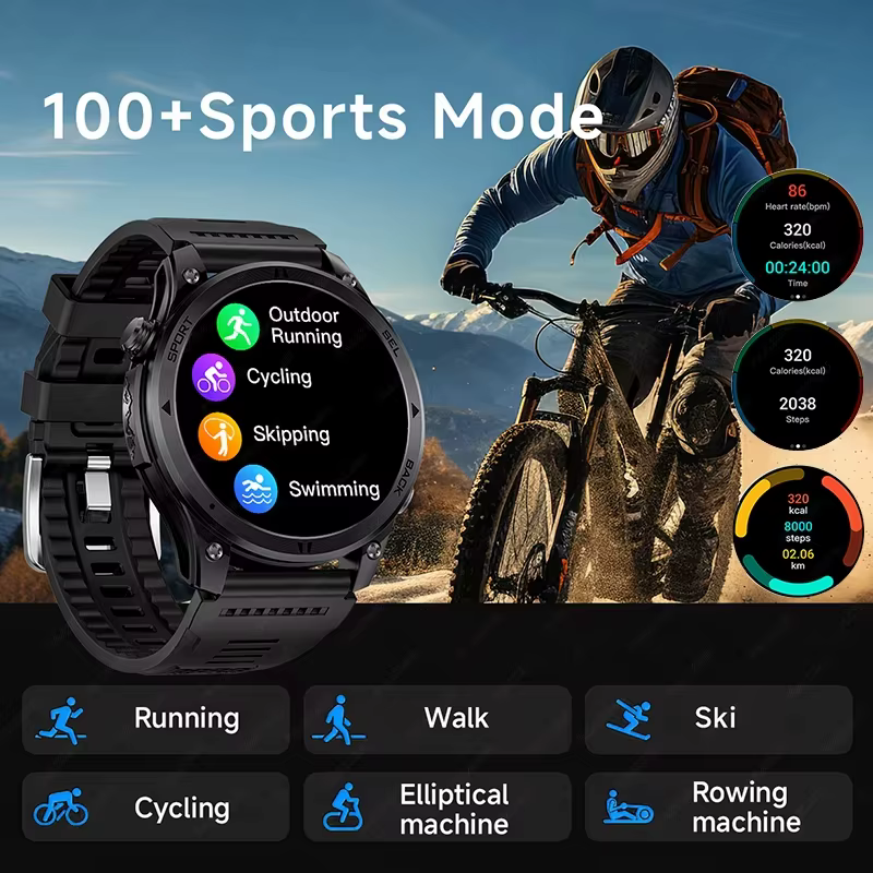 Nouvelle montre connectée GPS 2026 avec suivi de trajet