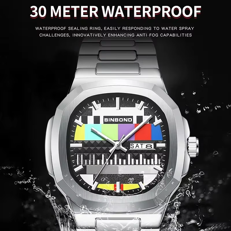 Montre homme BINBOND Fashion