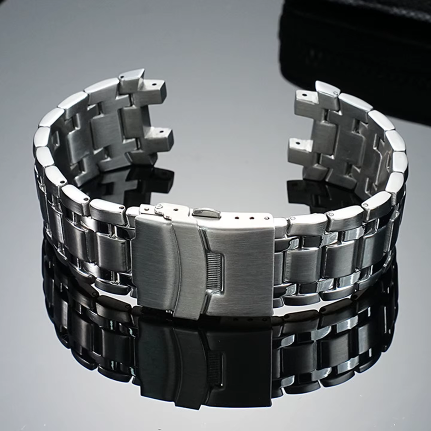 Bracelet de montre en acier inoxydable pour Casio Edifice EF-539