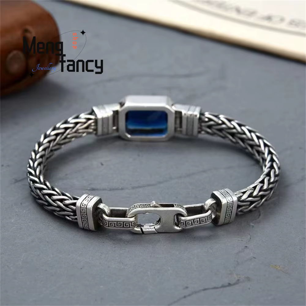 Bracelets rétro tissés à la main pour Couple, bijoux personnalisés pour hommes, cadeaux commémoratifs, bijoux à la mode exquis et élégants