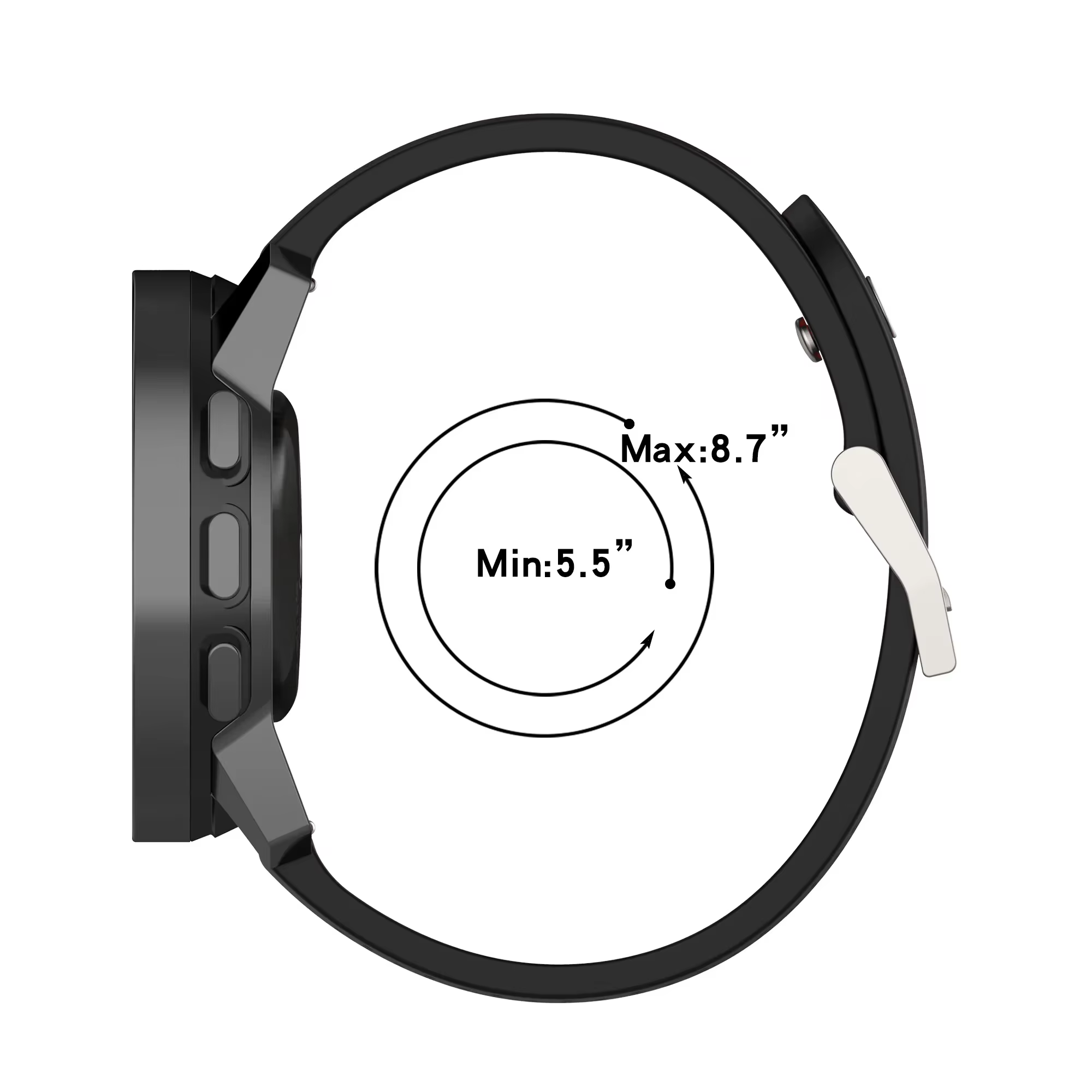 Bracelet de sport en Silicone pour SUUNTO 9 PEAK