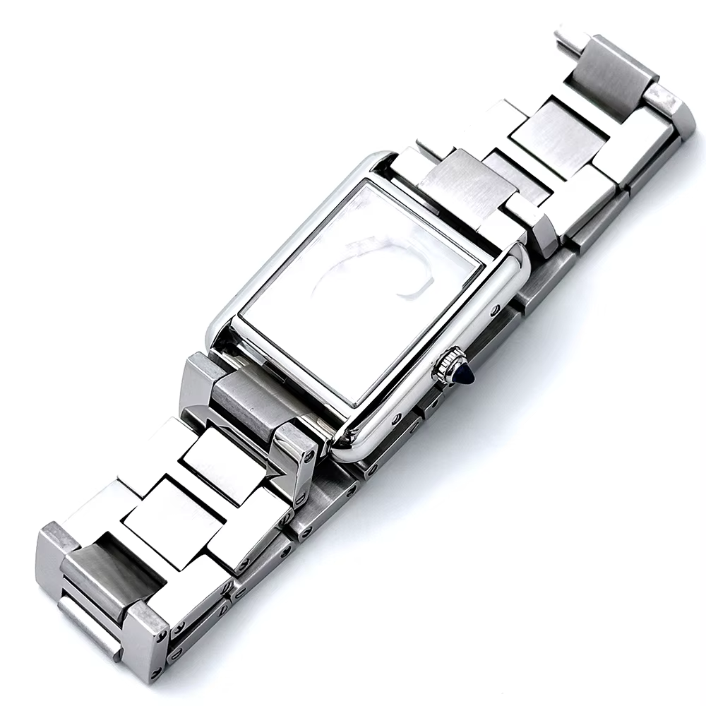 Boîtier de montre 27mm*35mm en acier inoxydable 316L