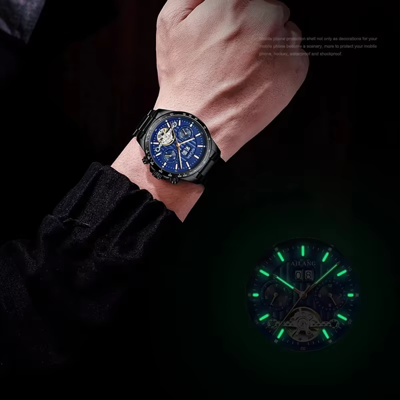 Montre mécanique de mode AILANG 2026