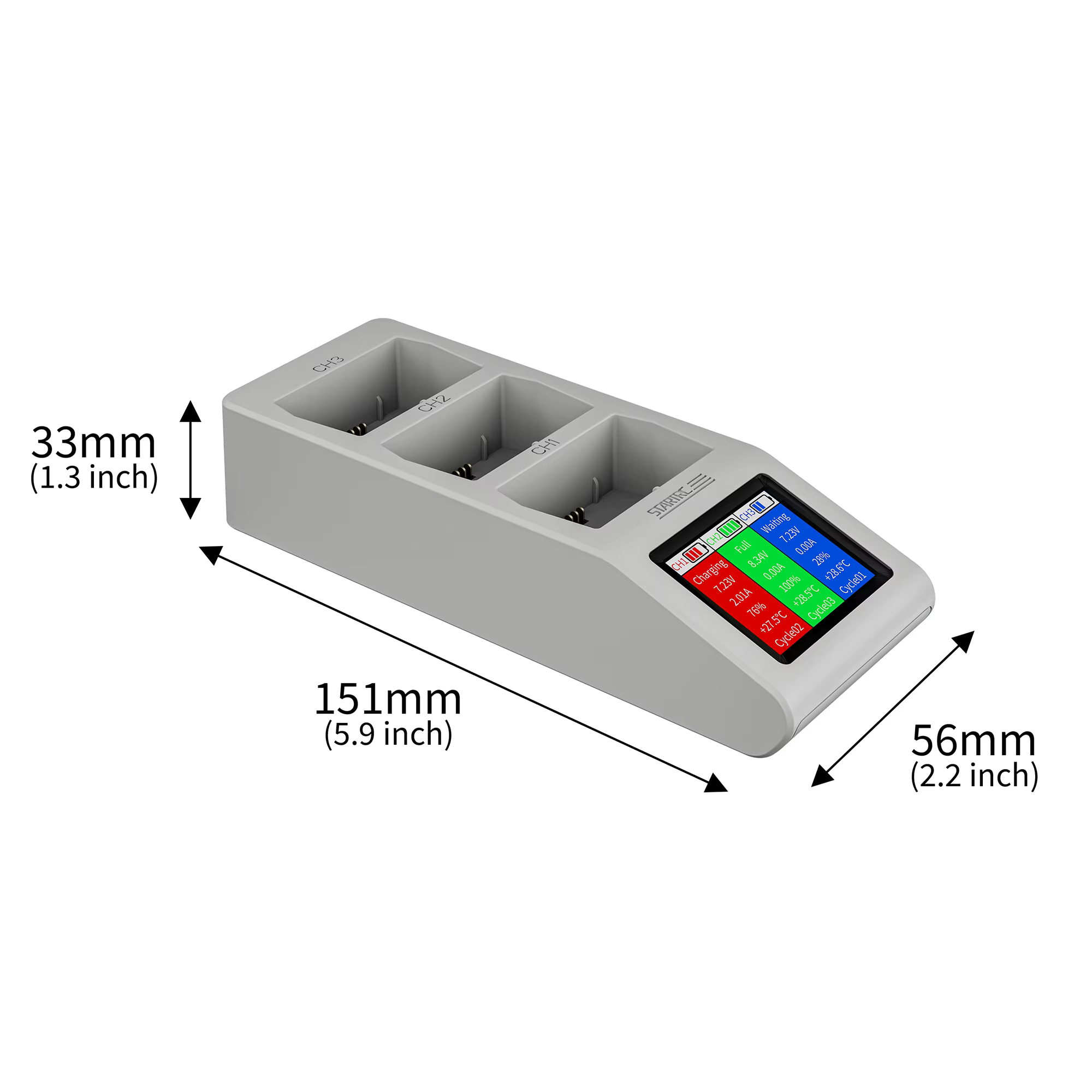 Hub de charge avec affichage numérique pour DJI Mini 3 Pro/Mini 3, chargeur rapide de batterie, Hub de chargement USB, accessoire de Drone