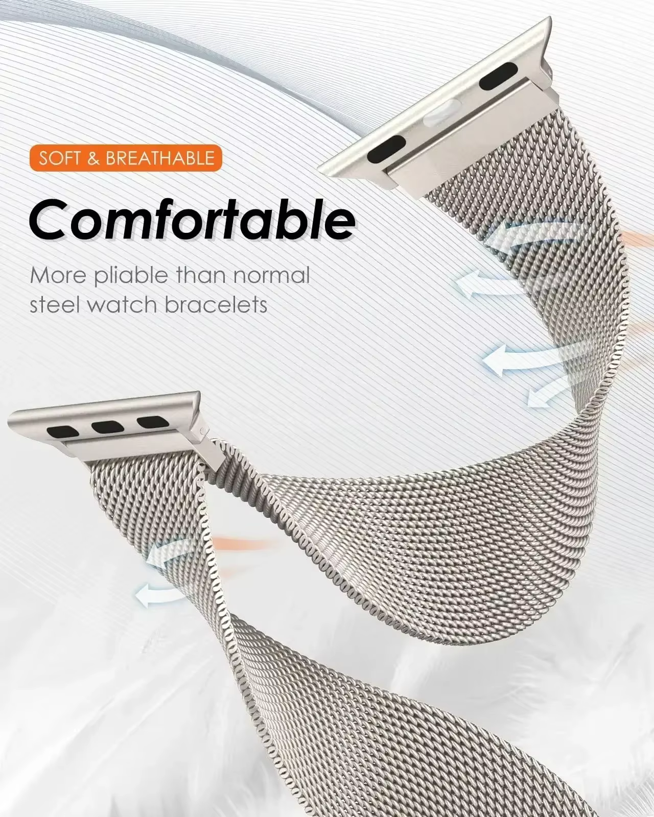 Bracelet milanais pour Bracelet de montre Apple Ultra 2