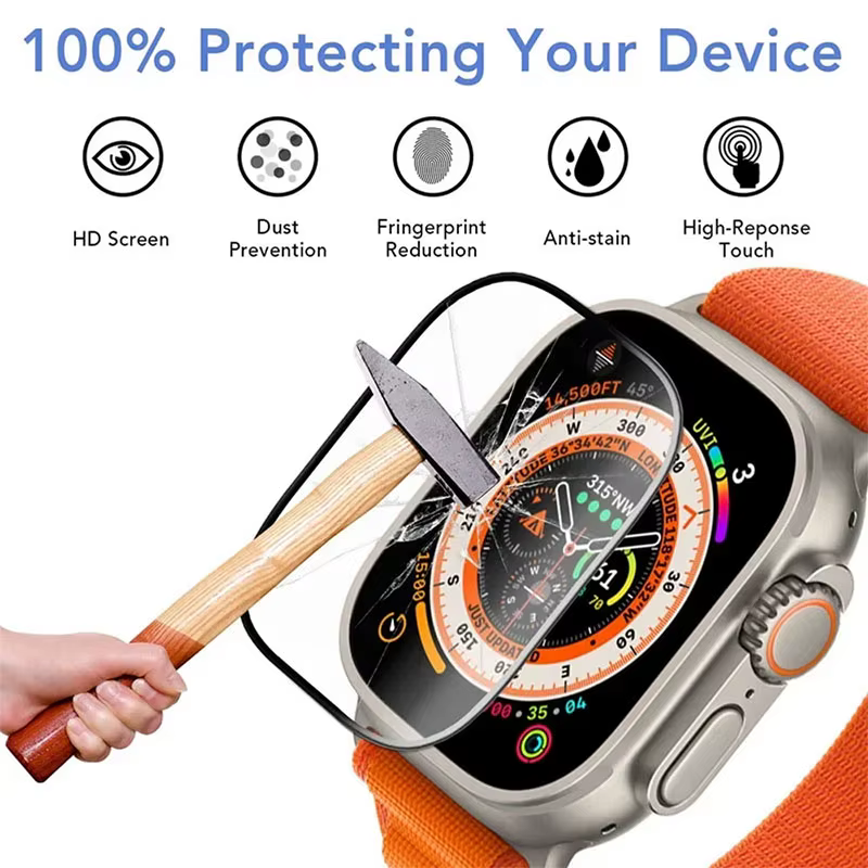 Protecteur d'écran 3D pour Apple Watch