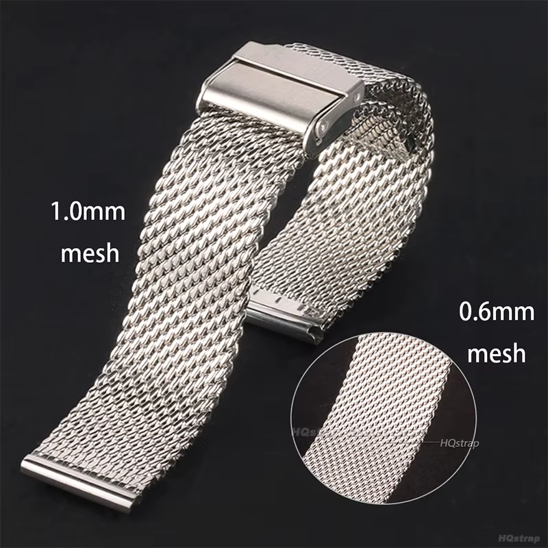 Bracelet de montre en maille milanaise pour Rolex