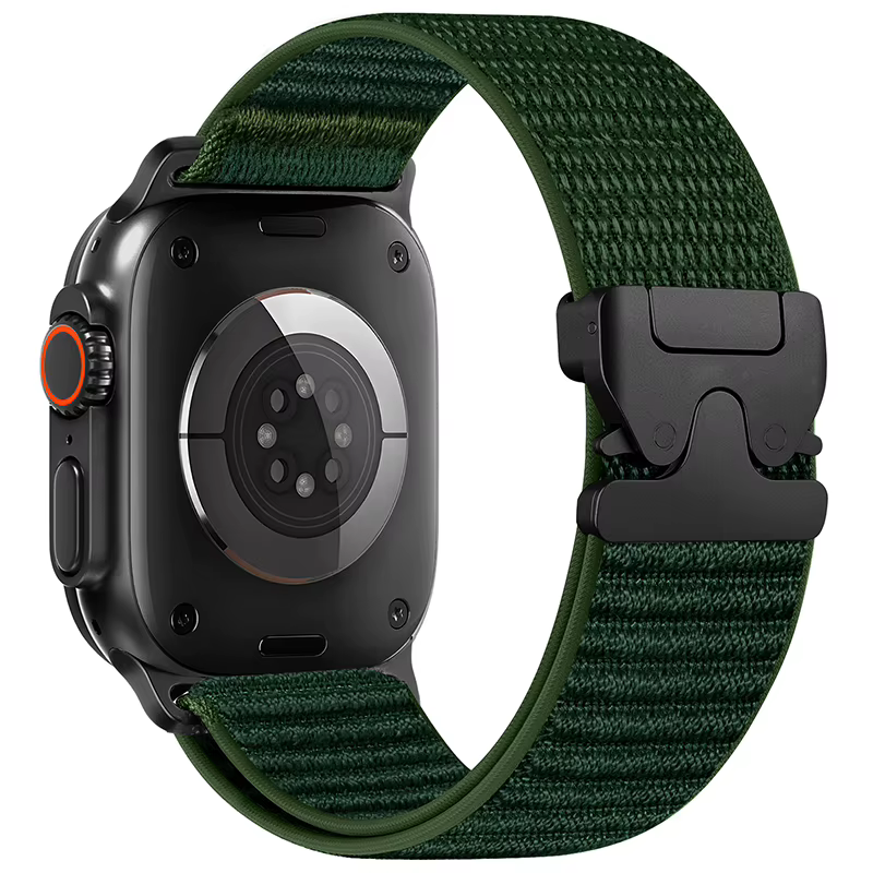 Bracelet en nylon tressé pour Apple Watch Ultra 3/2