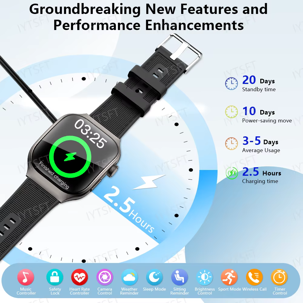LAXASFIT nouveau écran incurvé montre intelligente pour femme 2.01 ''AMOLED HD