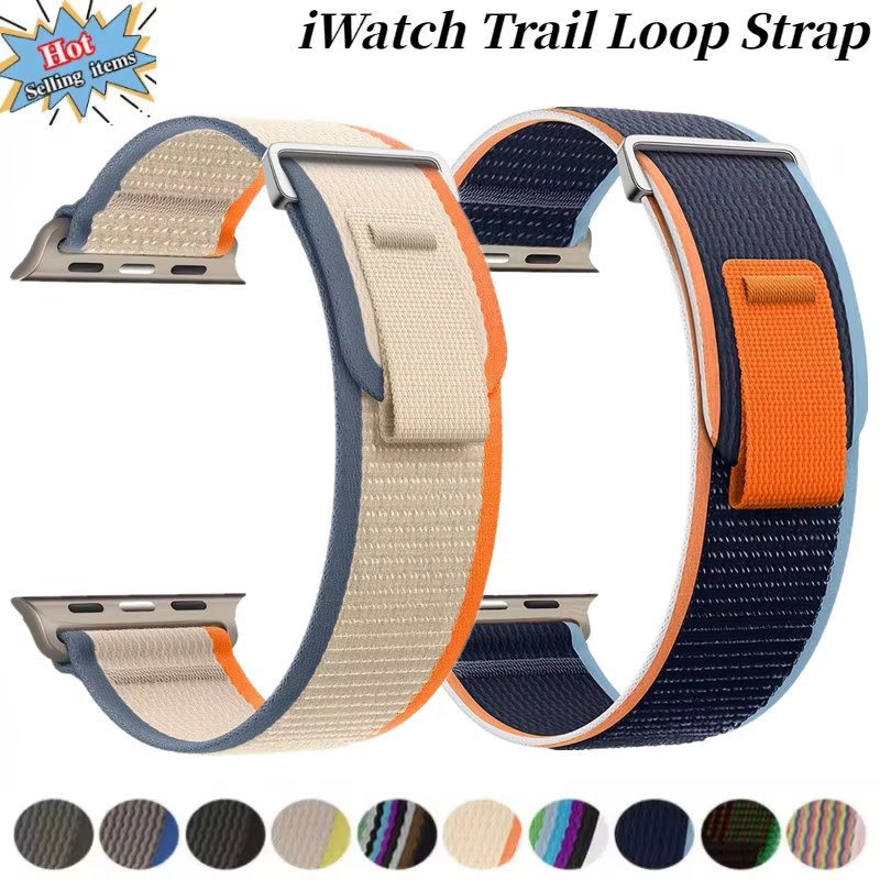 Bracelet à boucle Trail pour Apple Watch Ultra/2 49mm 10 42/46mm