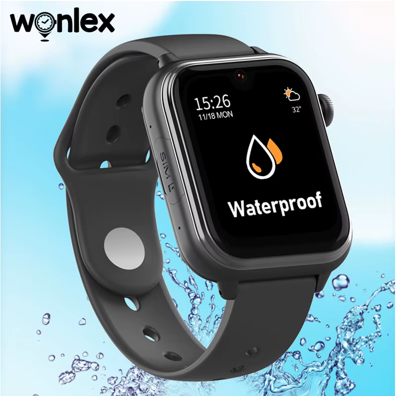Wonlex KT37 GPS montre intelligente enfants AI Assistant vocal APP moniteur WiFi localisation Tracker 4G appel vidéo