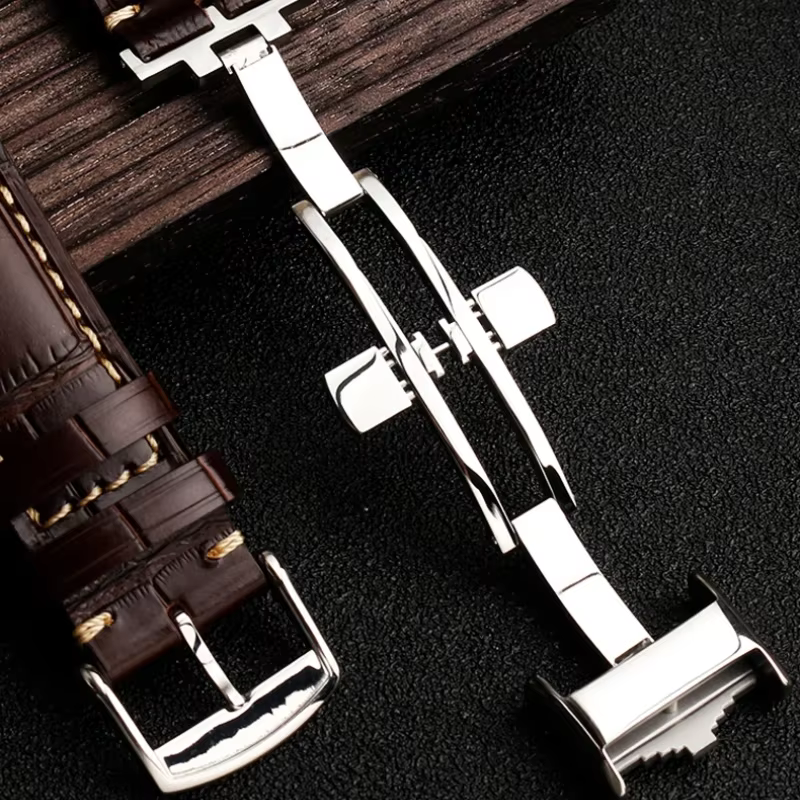 Bracelet de montre en cuir de vache